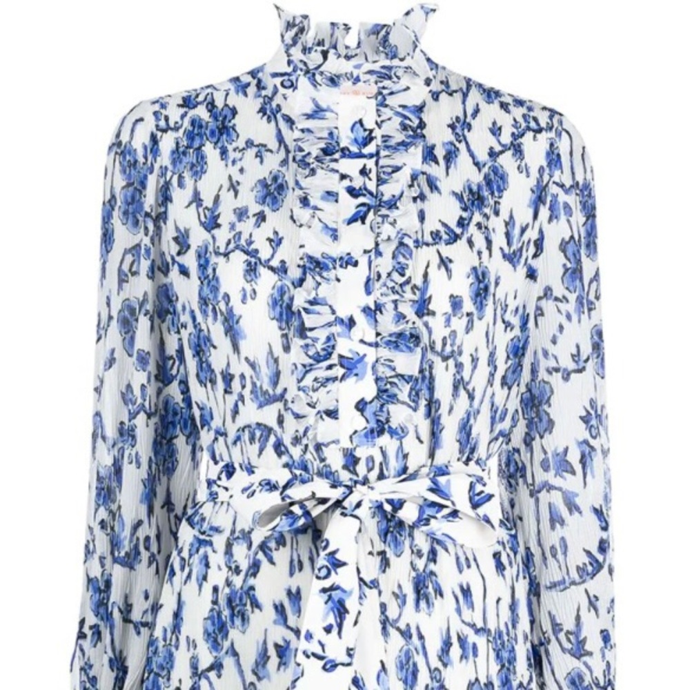 Tory Burch Deneuve Francesca DiMattio print dress